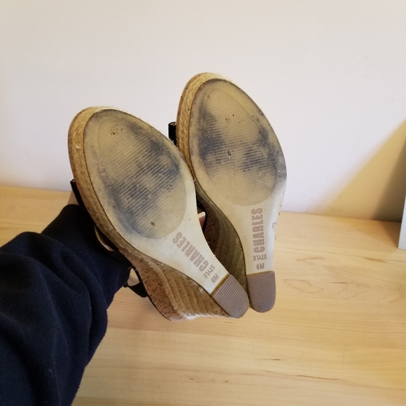 Charles summer wedges size 6 - Picture 3 of 5